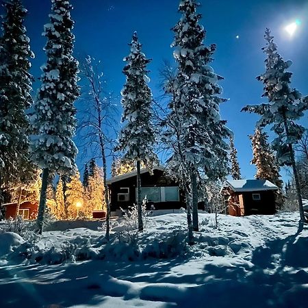 Camp Caroli Family House Villa Jukkasjärvi Exterior photo