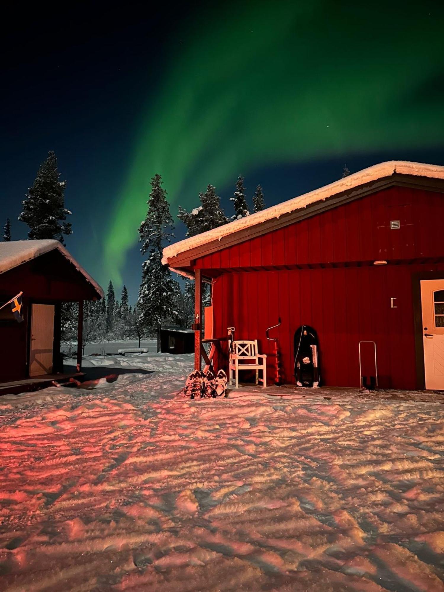 Camp Caroli Family House Villa Jukkasjärvi Exterior photo
