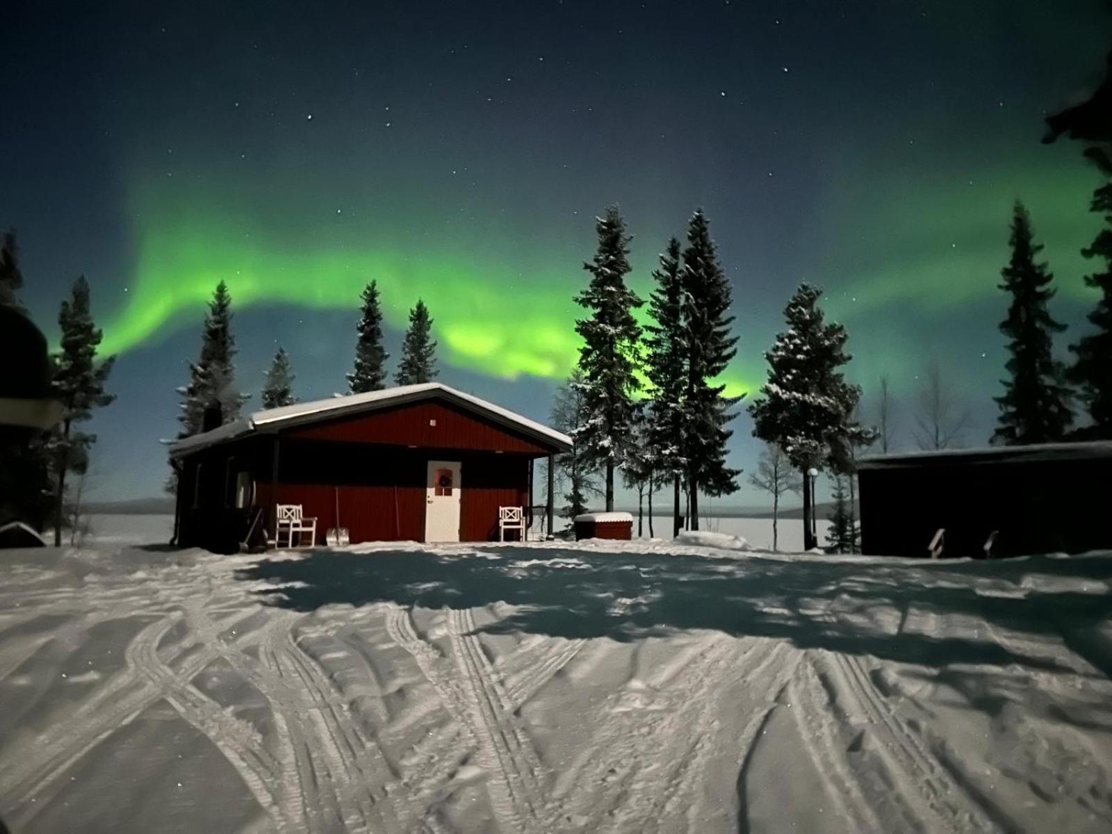 Camp Caroli Family House Villa Jukkasjärvi Exterior photo
