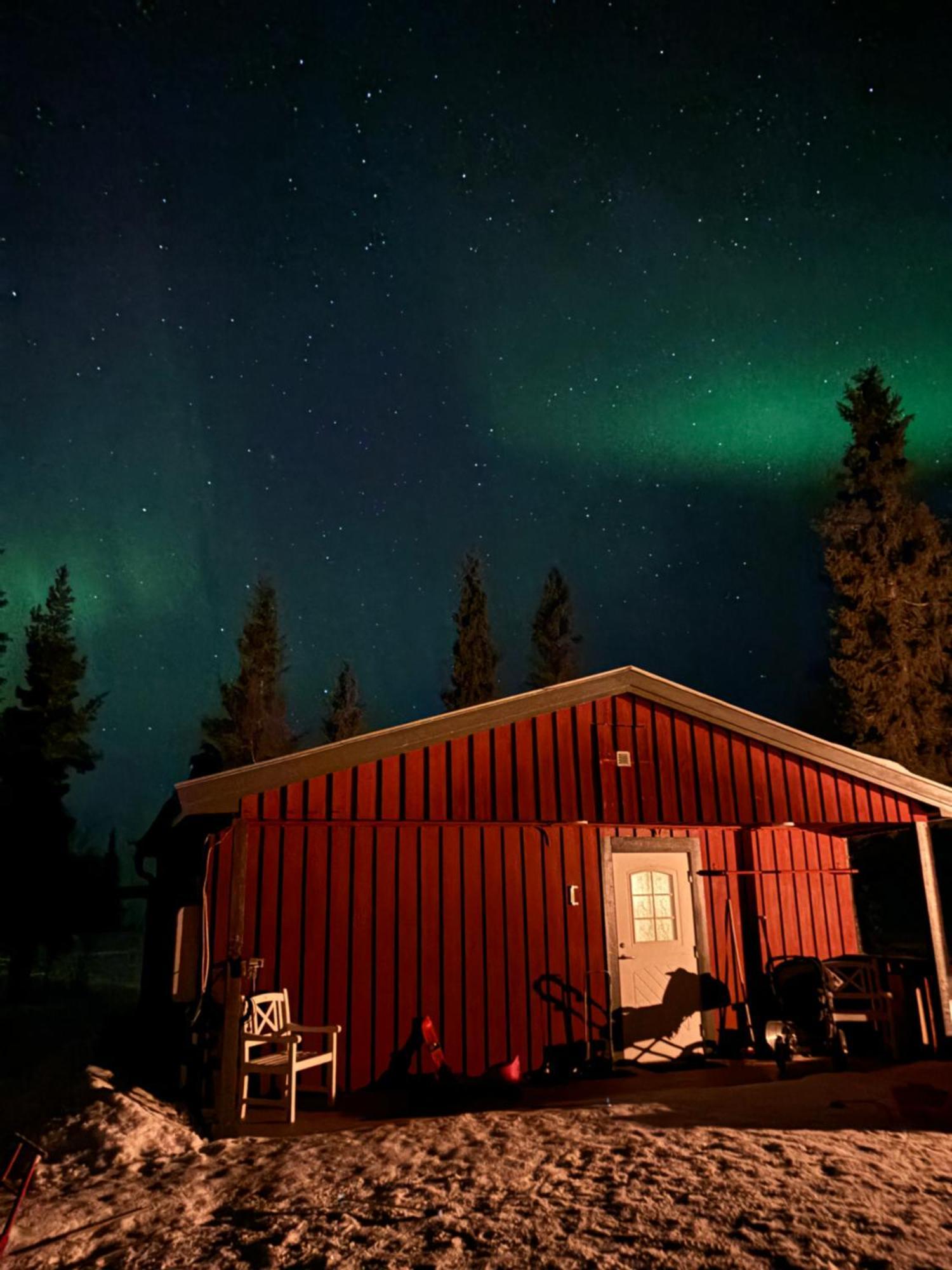 Camp Caroli Family House Villa Jukkasjärvi Exterior photo