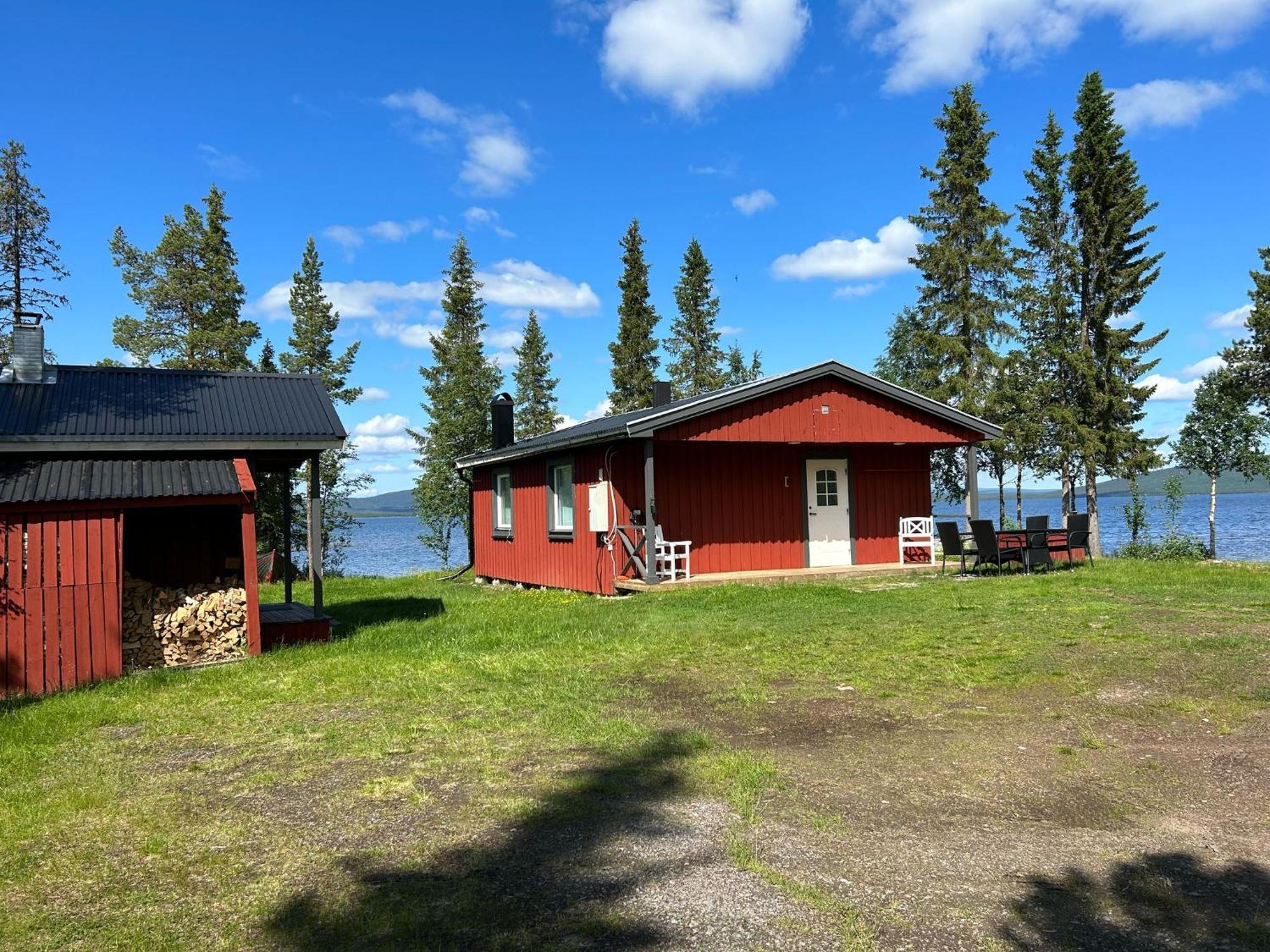 Camp Caroli Family House Villa Jukkasjärvi Exterior photo
