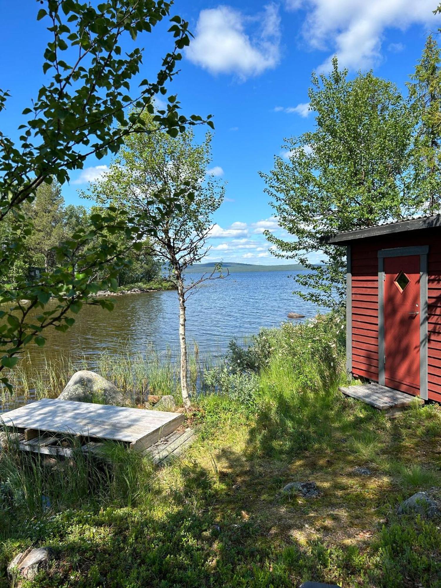 Camp Caroli Family House Villa Jukkasjärvi Exterior photo